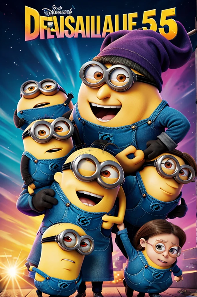 Despicable me 5 poster