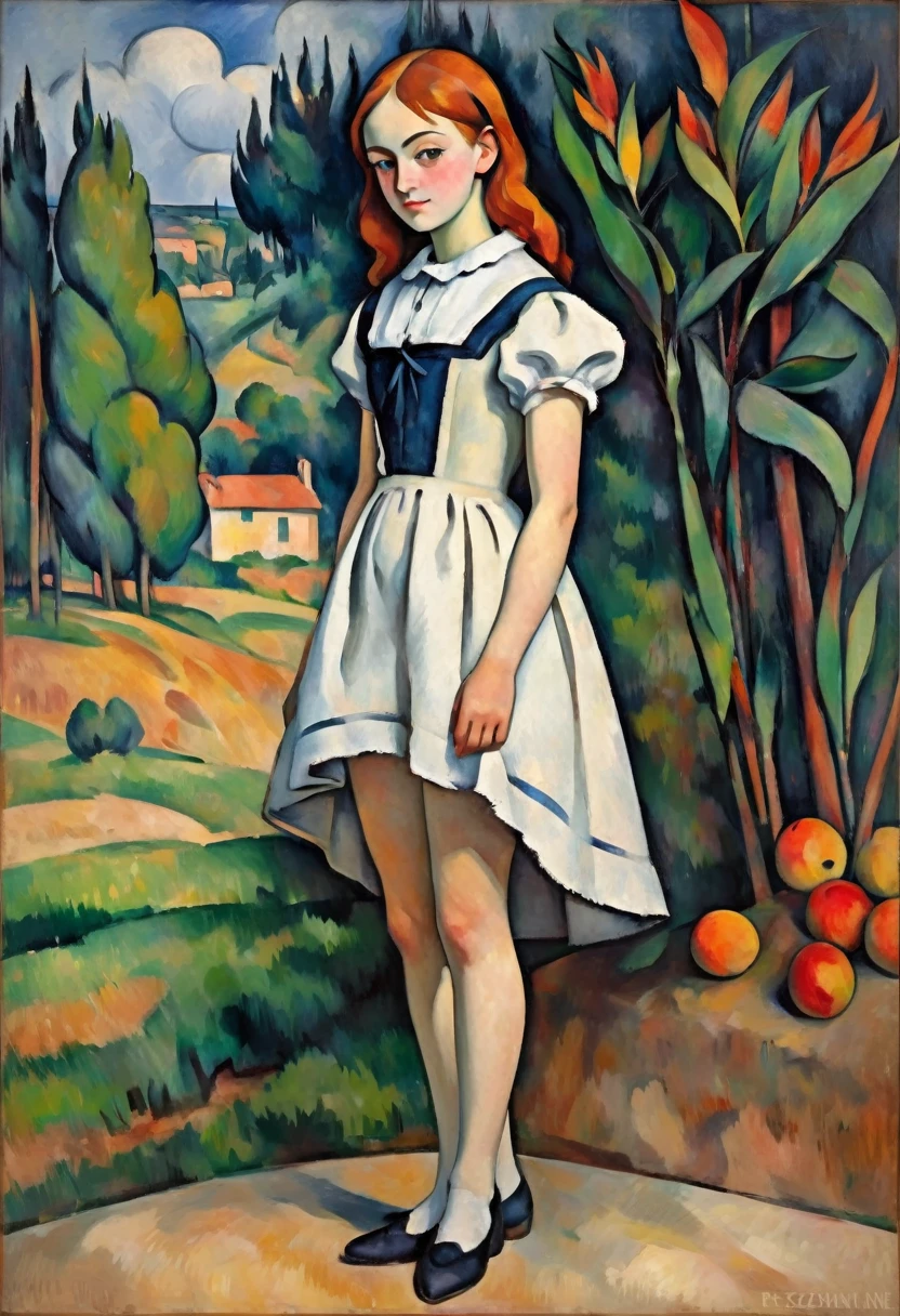 1girl, full body, an extremely delicate and beautiful ((Paul-Cezanne style)), ((perfect full body detail)), magic naive art, primitivism, protogen, crimson
, ((best quality, Masterpiece)), ((Highest detail)), RAW:1,1, 8k