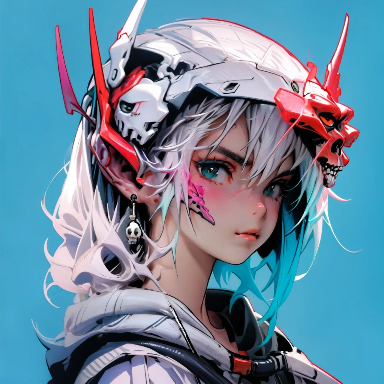  anime figure, figma,(detailed eyes))
1girl,((cat ears)),cat tail, ((long straight green hair:1.3)),big expressive neon green eyes,,expressive eyes,(((smile,blush wink))),(((full body:1.4))), ((mechanical full body suite, mecha)), feather robot wings,black kitten, cute, dynamic flirty pose, missiles on arms and shoulders, partial metal mask,standing on one leg looking at viewer ,shoulder trun to the viewer,black kitten sitting next to her, cute,flirty pose,AD ,decales,web AD
solo:1.5

