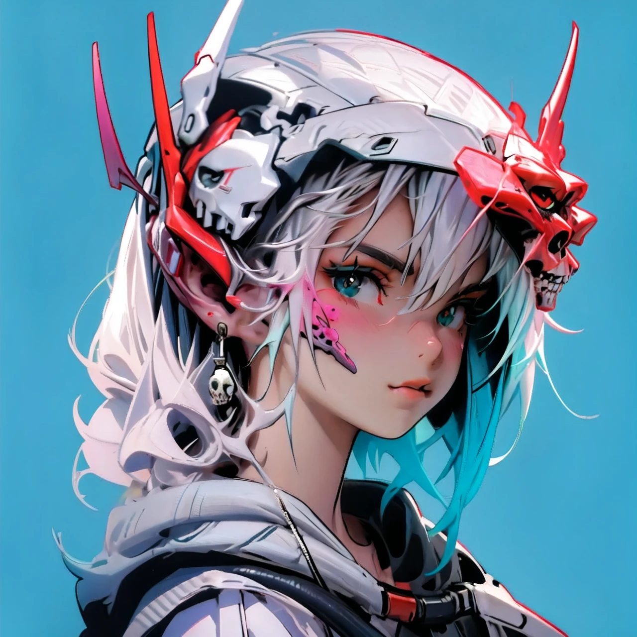 anime figure, figma,(detailed eyes))
1girl,((cat ears)),cat tail, ((long straight green hair:1.3)),big expressive neon green eyes,,expressive eyes,(((smile,blush wink))),(((full body:1.4))), ((mechanical full body suite, mecha)), feather robot wings,black kitten, cute, dynamic flirty pose, missiles on arms and shoulders, partial metal mask,standing on one leg looking at viewer ,shoulder trun to the viewer,black kitten sitting next to her, cute,flirty pose,AD ,decales,web AD
solo:1.5