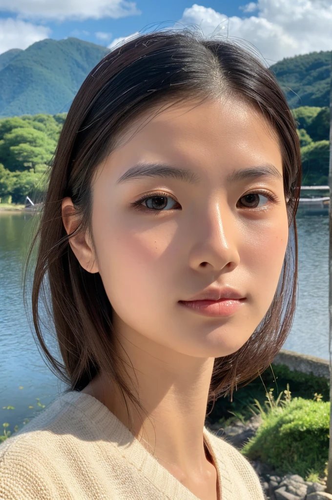 ((Highest quality)), ((masterpiece)), (detailed),Perfect Face,Japanese,Beauty,landscape