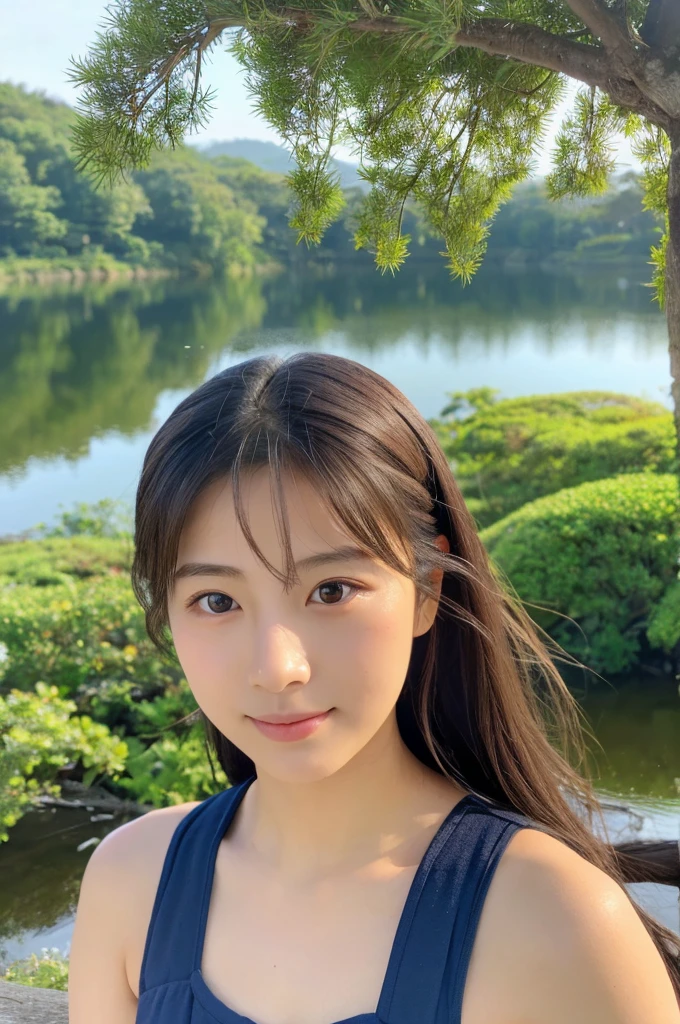 ((Highest quality)), ((masterpiece)), (detailed),Perfect Face,Japanese,landscape,Beauty,cute,Upper Body