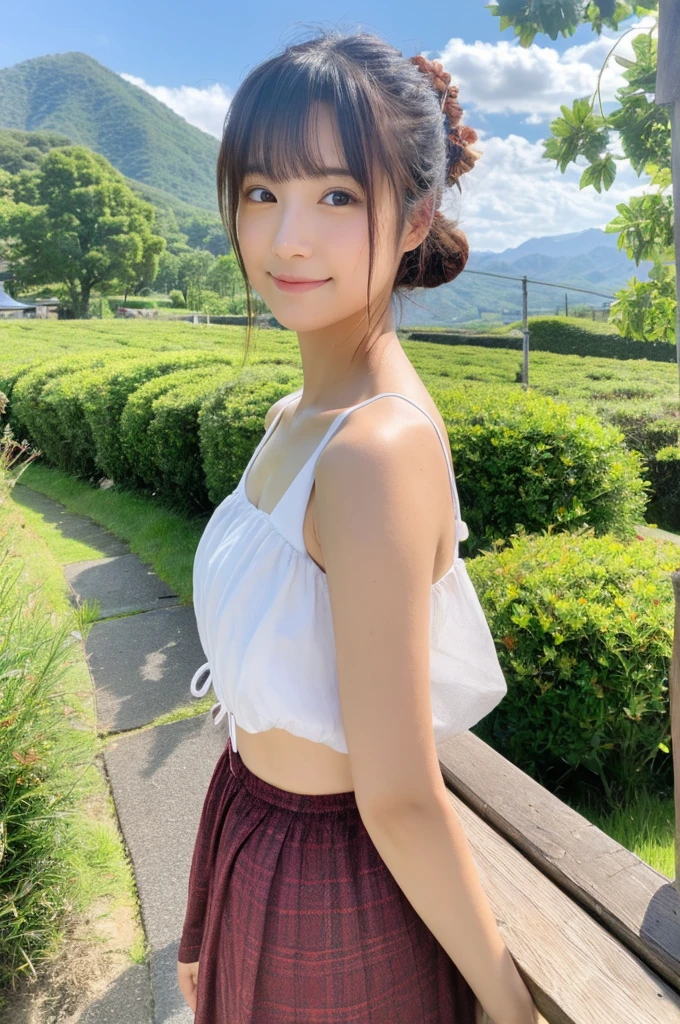 ((Highest quality)), ((masterpiece)), (detailed),Perfect Face,Japanese,landscape,Beauty,cute,Upper Body