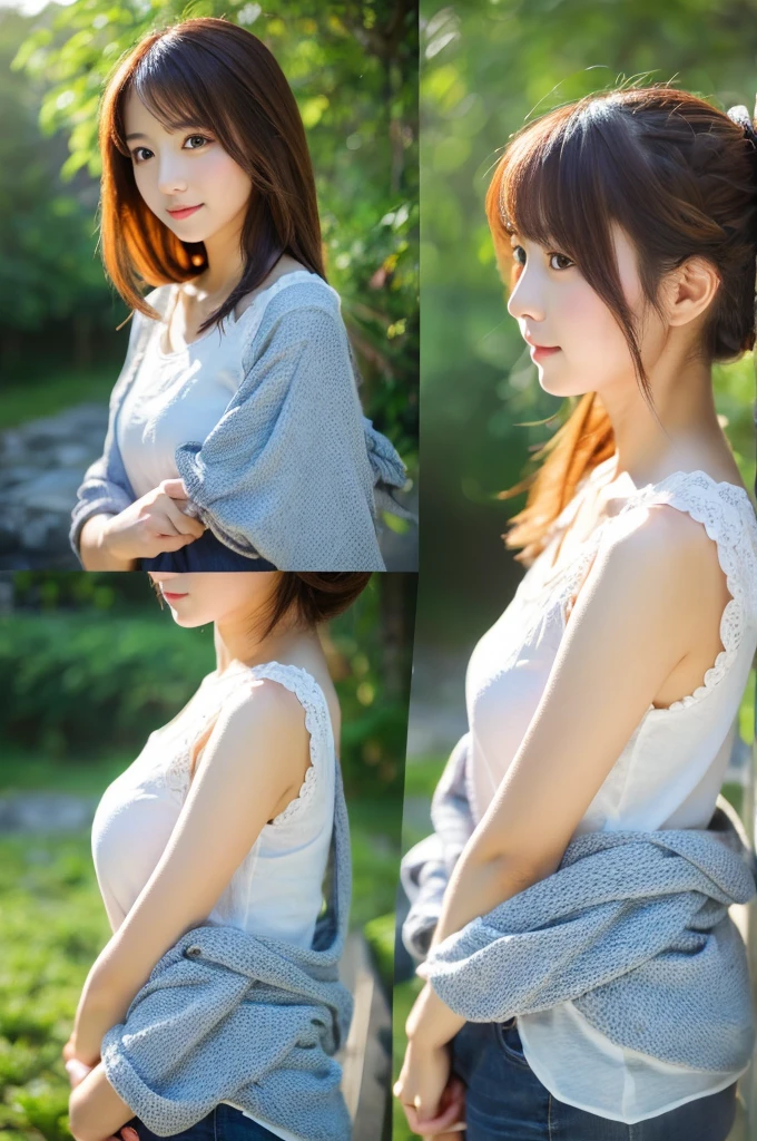 ((Highest quality)), ((masterpiece)), (detailed),Perfect Face,Japanese,landscape,Beauty,cute,Upper Body