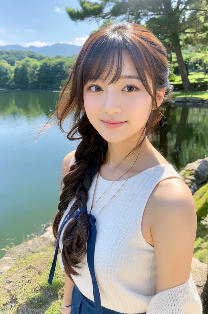 ((Highest quality)), ((masterpiece)), (detailed),Perfect Face,Japanese,landscape,Beauty,cute,Upper Body