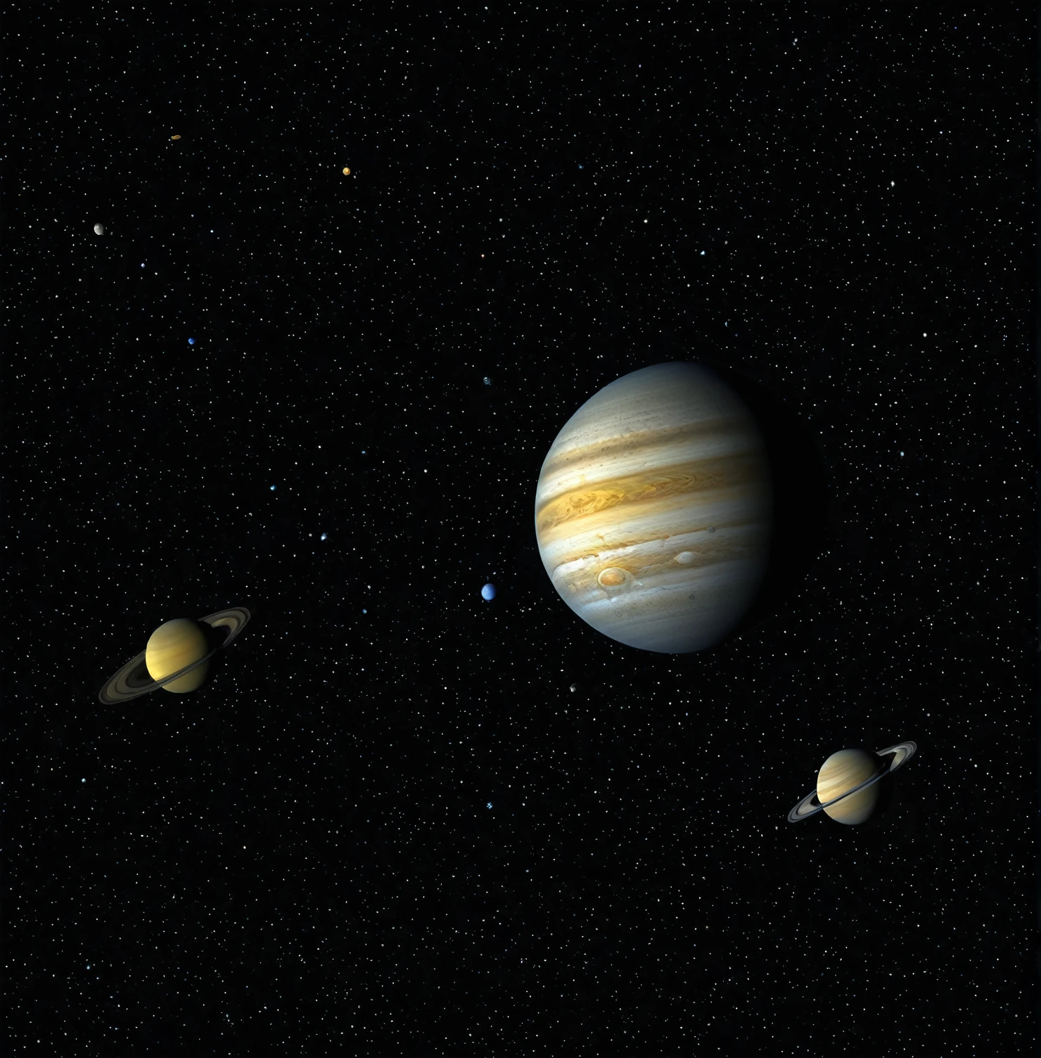 Saturn solar system planet