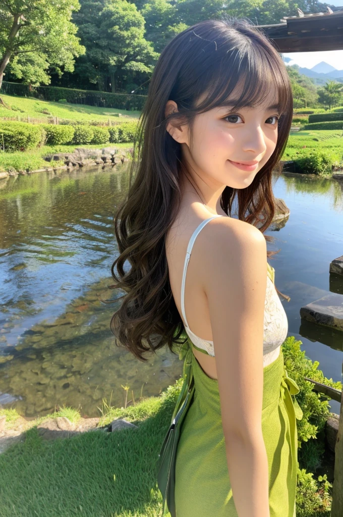 ((Highest quality)), ((masterpiece)), (detailed),Perfect Face,Japanese,landscape,Beauty,cute,Upper Body