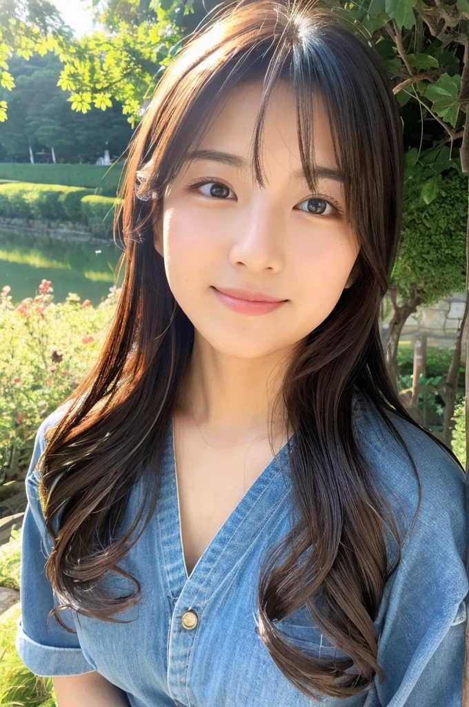 ((Highest quality)), ((masterpiece)), (detailed),Perfect Face,Japanese,landscape,Beauty,cute,Upper Body