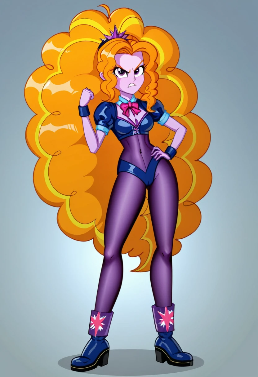 Eqg . Twilight sparklr boxing adagio angry in the bodystocking