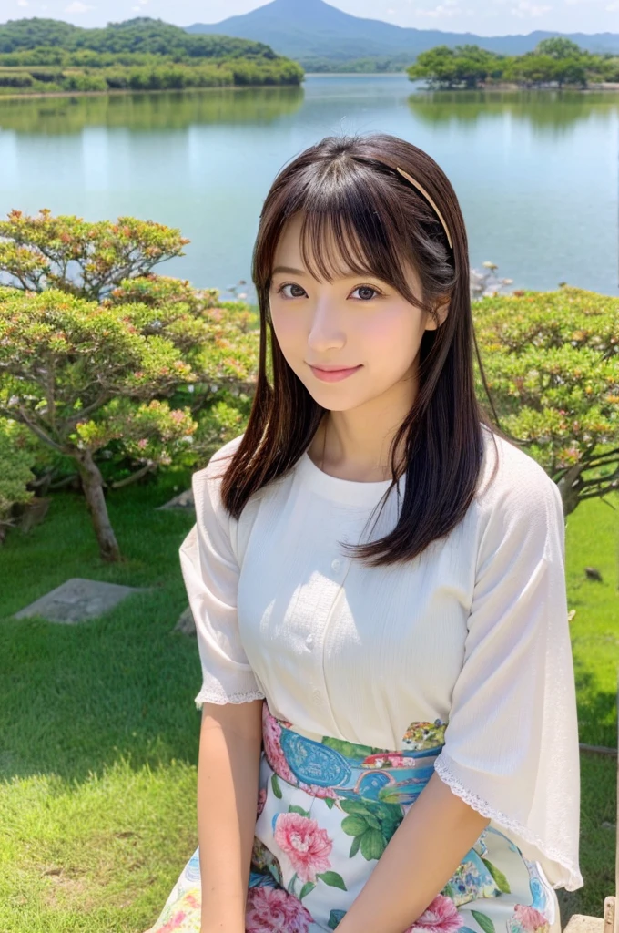 ((Highest quality)), ((masterpiece)), (detailed),Perfect Face,Japanese,landscape,cute,Beauty