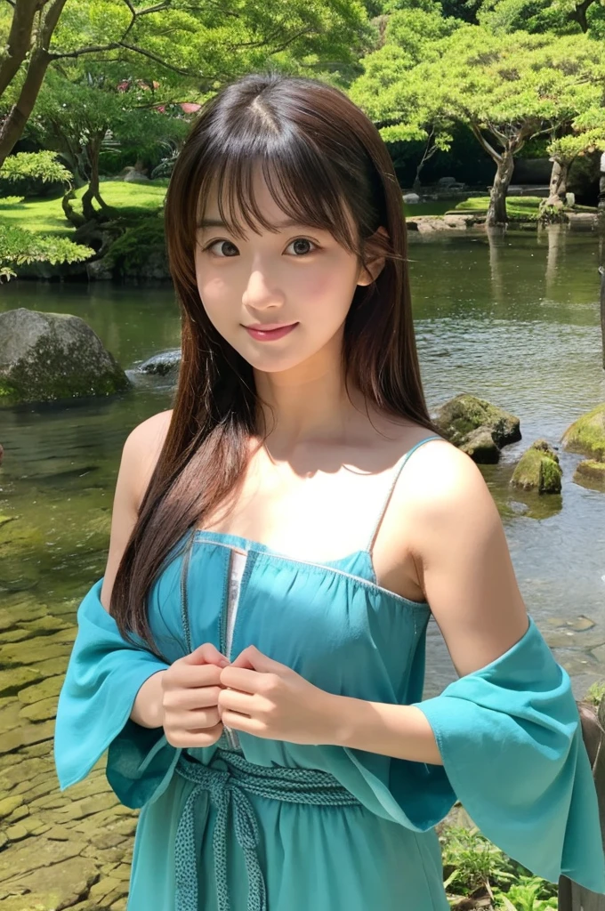 ((Highest quality)), ((masterpiece)), (detailed),Perfect Face,Japanese,landscape,Beauty,cute,Upper Body