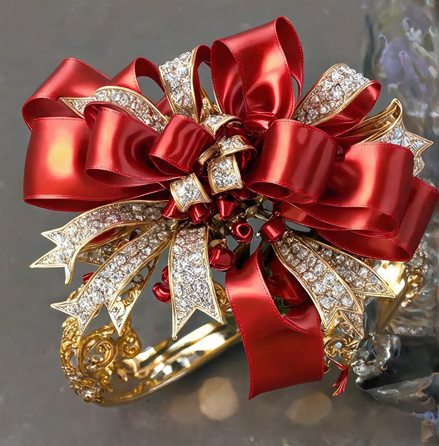 Big red bow