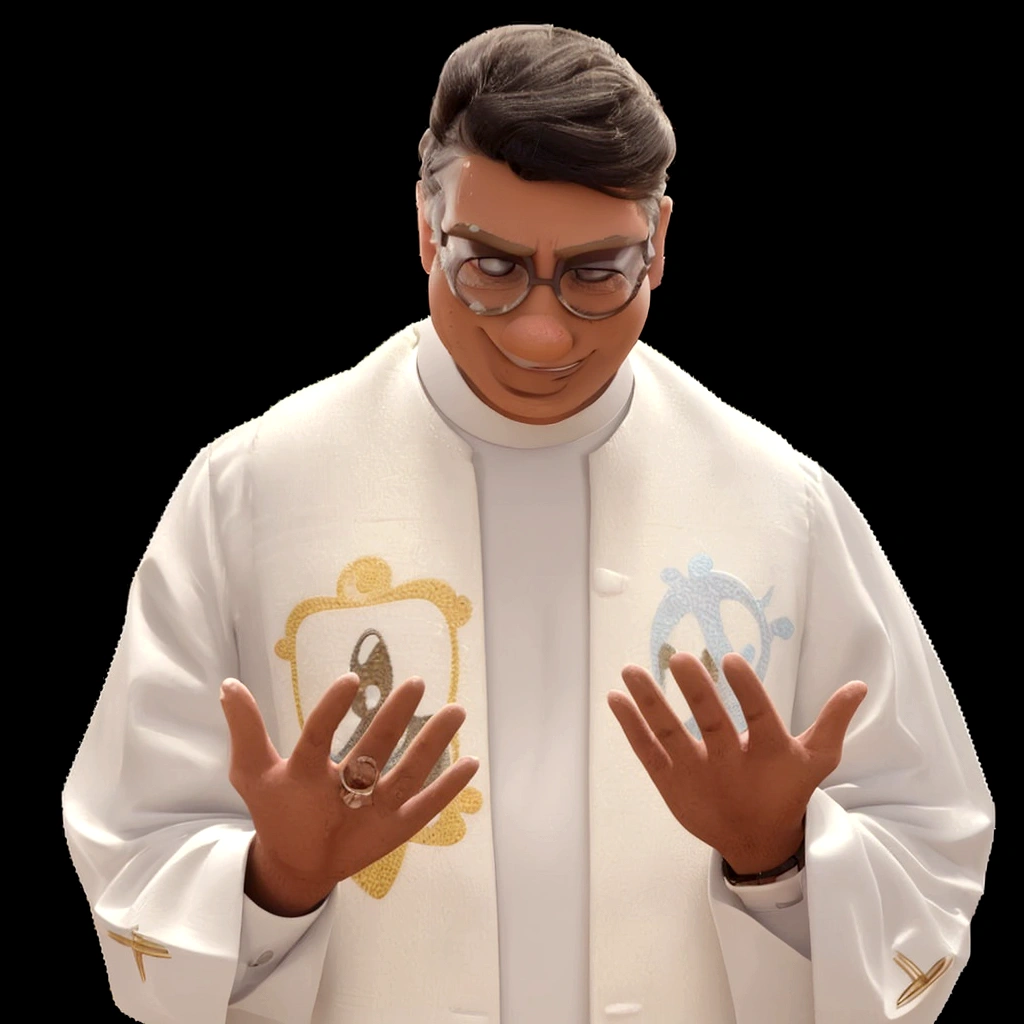 Cartoon character of a man in sunglasses smiling, animation character cassock, stylized character, animation style rendering, 3d stylized, Arnold Maya rendering, Stylized 3D rendering, toon render screenshot, 3d character, 3d character, Stylized 3D rendering, 3D character rendering, cartoon character, Personagem de close up, character posing, (Pixar-style) (master part:1.2) (bokeh) (best qualityer) (skin detailed) (detailed texture) (8K) (Argilla) (cinematic lighting) (sharp focus