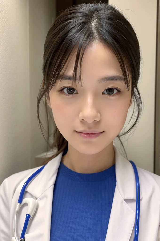 ((Highest quality)), ((masterpiece)), (detailed),Perfect Face,Japanese,Female doctor,White