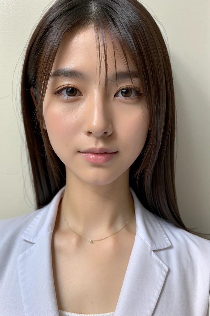 ((Highest quality)), ((masterpiece)), (detailed),Perfect Face,Japanese,Female doctor,White