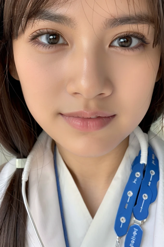 ((Highest quality)), ((masterpiece)), (detailed),Perfect Face,Japanese,Female doctor,White