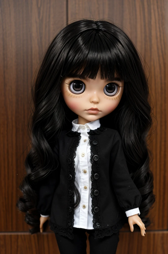 Blythe Doll de ojos color negro