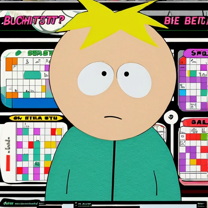 Butters Stotch get a bingo 