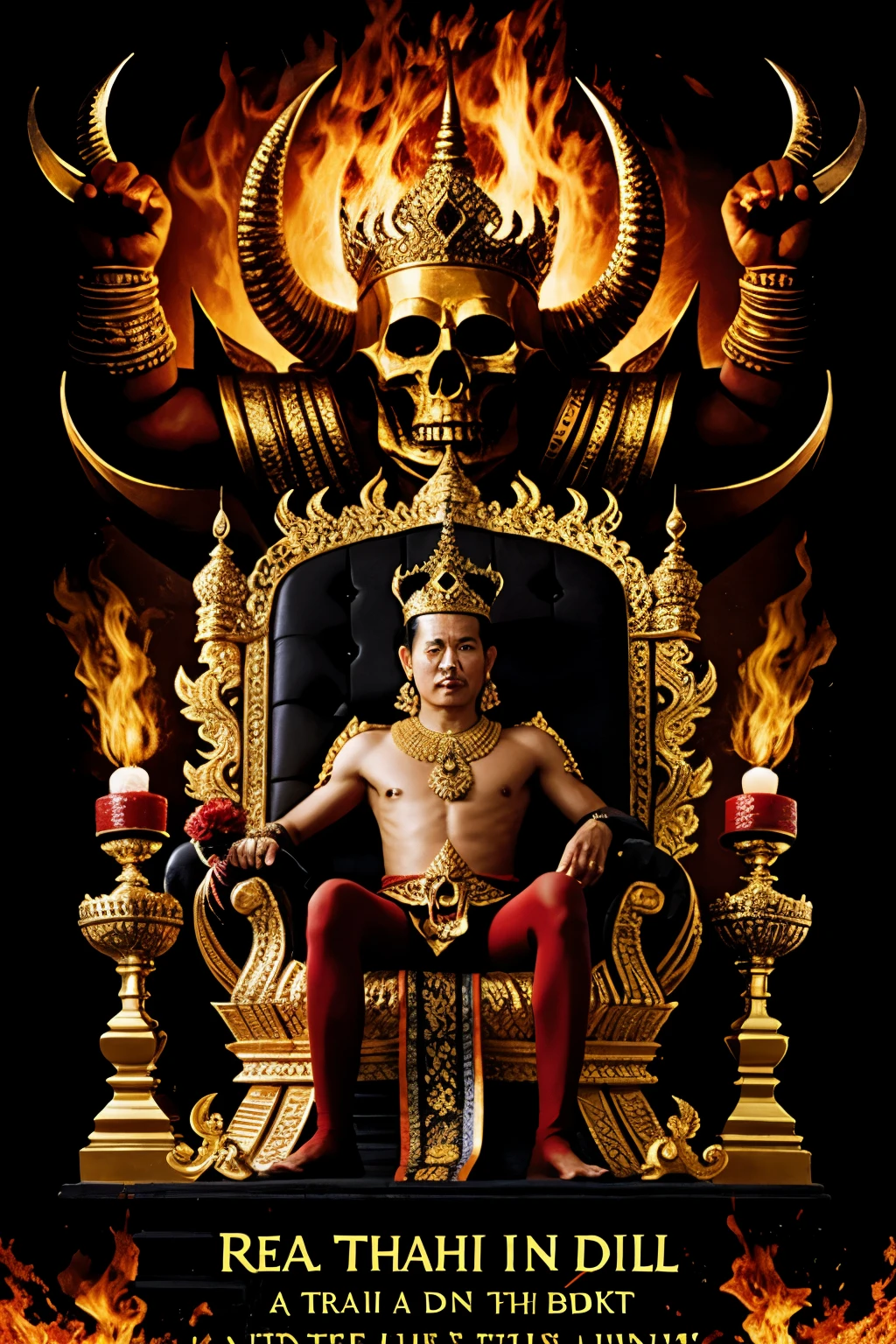 Real Thai King of death in hell