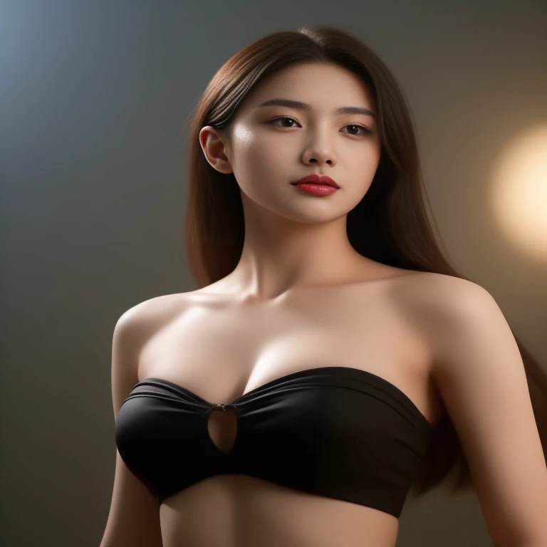 (Exact description), narrow eyes, woman 1, a smile with slightly exposed top teeth, eyebrows, black hair, short hair solo, cowgirl, one-piece, ((big glamor))), black eyes, black hair, gloves, randomly prominent, very transparent mesh corset, random short, thin, very transparent long skirt, exposed thighs, deep lying position, high hip beauty, big eyes full of smiles, bright makeup, red lipstick, dark fantasy, random hairstyle, beauty mark, bright eyes, queen, dark background, collarbone, exposed navel, bulges, very big glamor, illustration, 8k very detailed photorealism, sharp focus, very detailed ham, cool details, complicated details, attractive girl, various bold AV model pose changing positions, front gaze, open legs, solos, very large hips, glowing skin, (face detail) jewelry, big beautiful necklace, tiara, complex petal pattern, border lighting, backlight, pastel color, studio lighting, sharp focus photography, (no bad fingers or body)