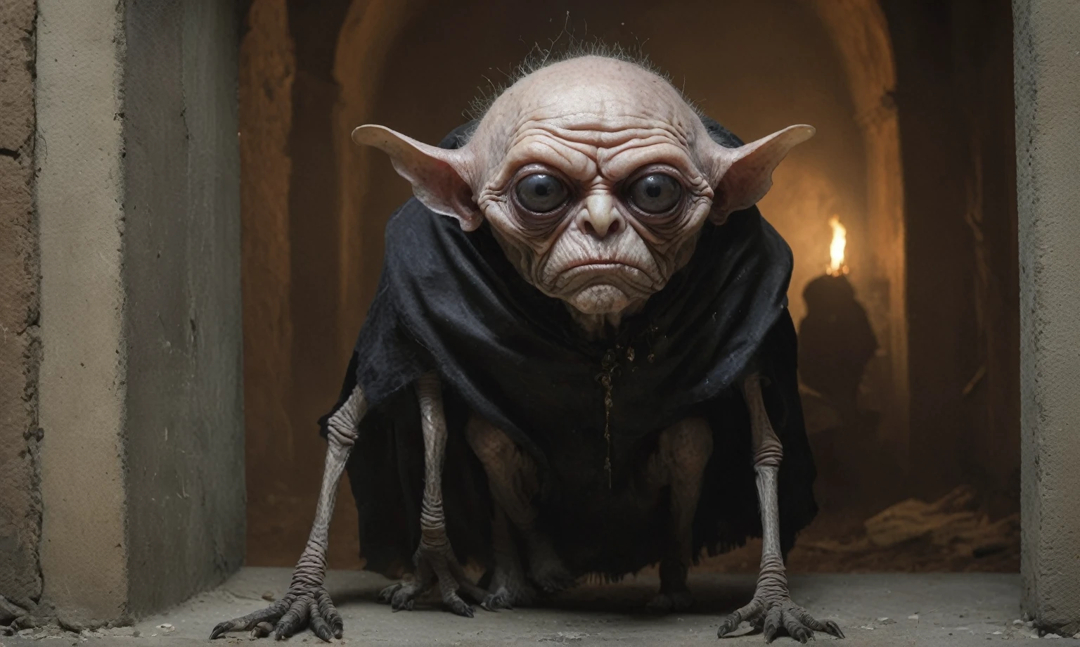 Full body length shot, famous artwork by (tom bagshaw:1.1), detailed expressive eyes, fantasy style, the grumpy lubwad is a tiny creature that prospers in intense heat, building its resiliforged lairs in the flanks of active volcanoes on planet ramsnuggle vi, here we get a good look at its dark ears and intricate eyes as it lays in ambush to prey on the grubby sneezlenook from the shadows of its yarbled hideout
RAW photo, realistic texture, extremely detailed, absurdres, sharp focus, volumetric lighting, subsurface scattering
realistic skin, (natural skin:1), (skin details, skin texture:1.1), (skin pores:1), (skin imperfections:0.3),
Mestichino,Light particles,marble leather ,ink photography ,RAW, NIKON Z9,ink photorealism,Mestichino,Light particles,marble leather ,ink photography , at Scottish school