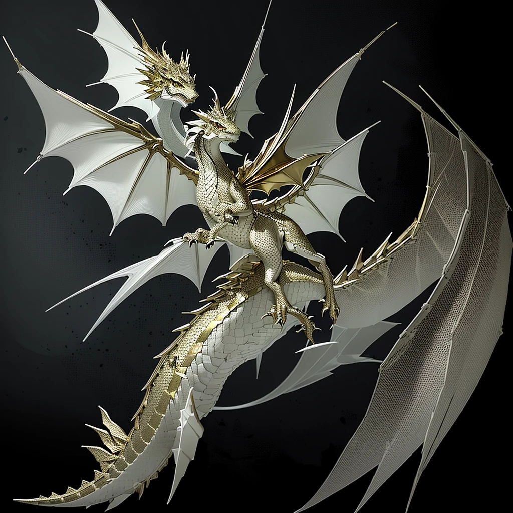 gold dragon, gold scales, baby dragon, cute
