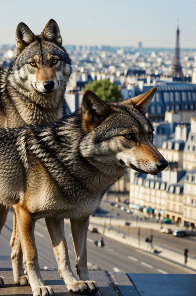 A little moor wolf in Paris 