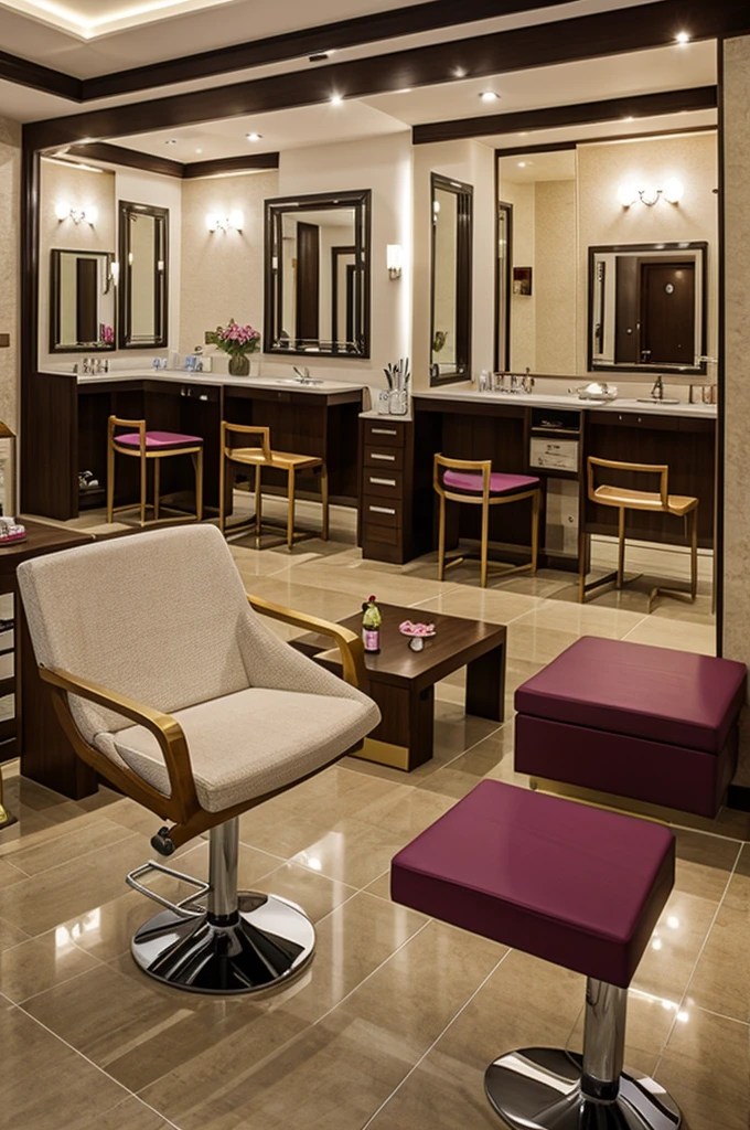 A niche, beauty parlour