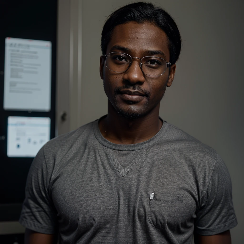 naughty man,dark-skinned,cientist