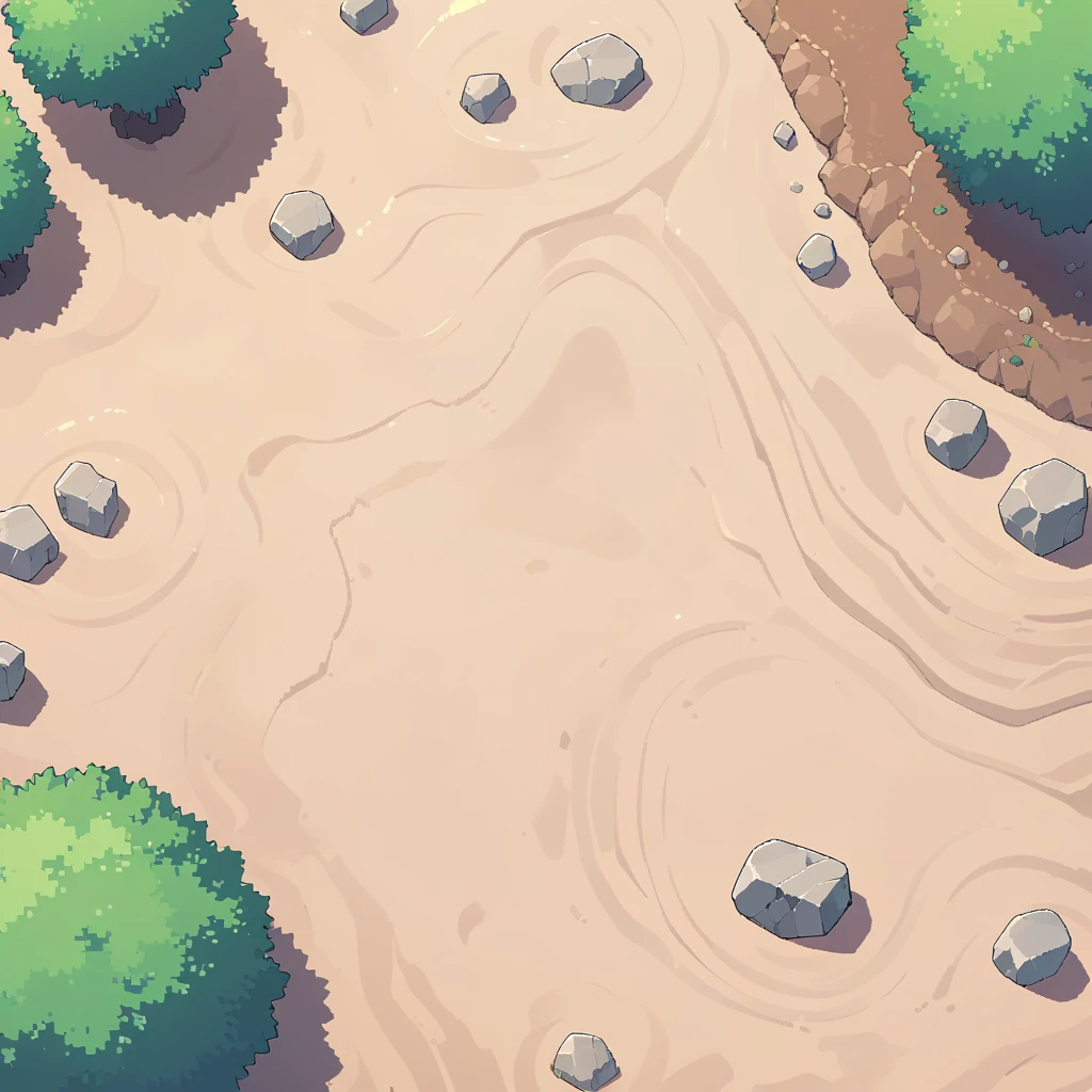 retro video game style,pixelated, vibrant colors,8-bit characters,sharp lines,detailed shading,classic gaming vibe,nostalgic atmosphere,classic arcade games,masterpiece:1.2,ultra-detailed,illustration style, 2d texture, stone texture, 4 k seamless mud texture, video game texture, dirt texture, tileset, game tiles, grass, trees, rock texture, detailed trees, topdown view, game texture, game art, tileable texture, very detailed cliff texture, top down view, 3/4th perspective