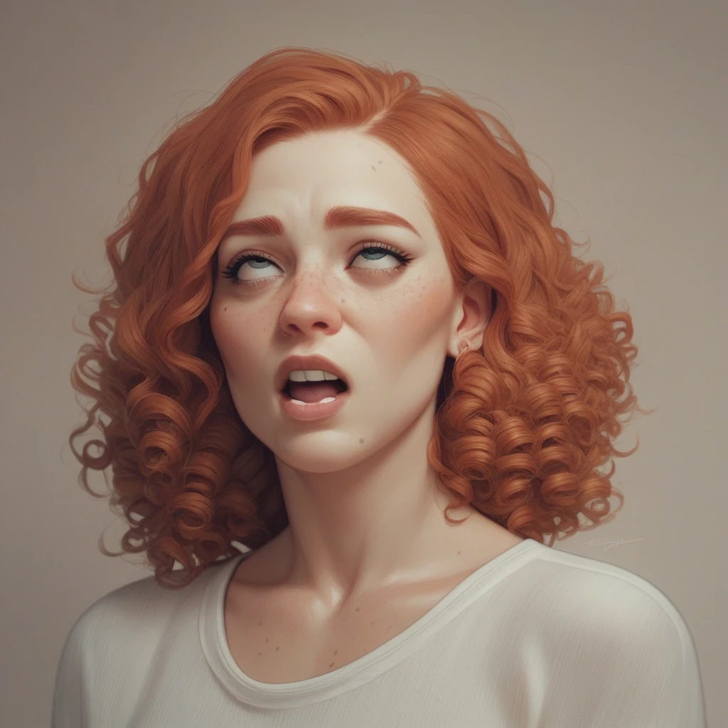 Pale skin curly redhead woman get fucked by Barack Obama