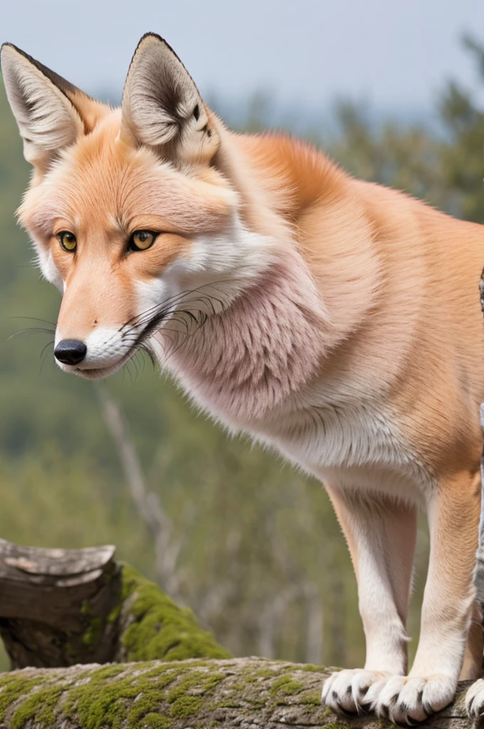 pink fox
