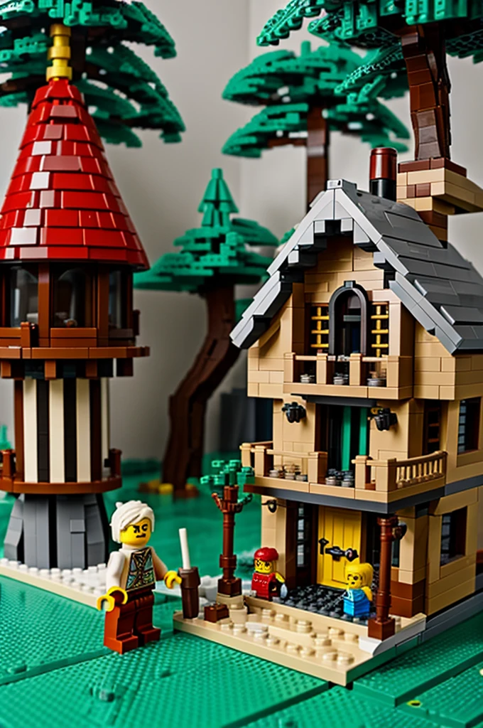 A lego willow from the owl house series