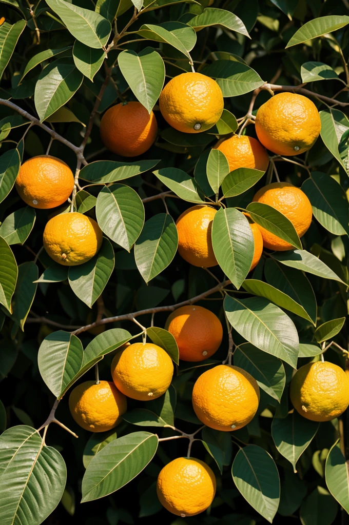 Orange Lime Tree Plant