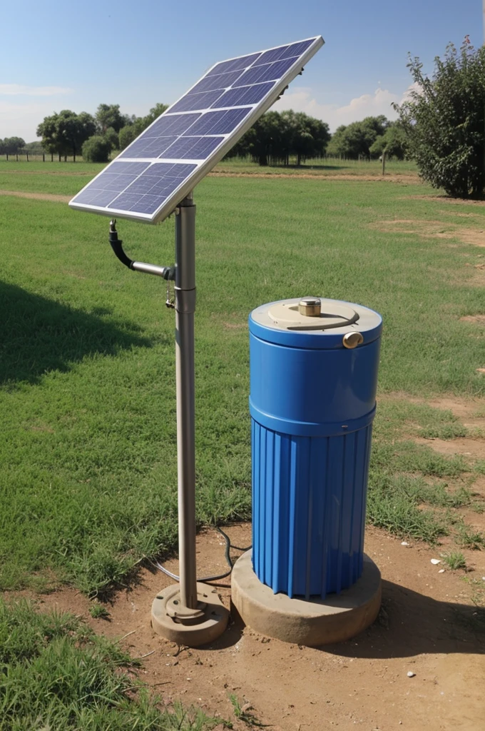 Solar Water Pump:**
- **Description:** Solar Powered Water Pump.