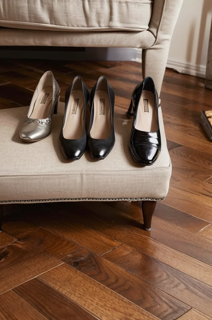 Shoe furniture that is very realistic, give me another image that does not have objects 