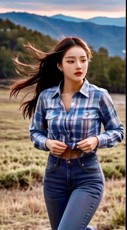 หญิงอาราฟเฟ่Wear a white shirt.กระโปรงลายสก็อตโพสท่าถ่ายรูป, Good quality white shirt, Wear a white shirt., Heonhwa Cho, korean woman, Sakimi-chan, gorgeous young korean woman, beautiful south korean woman, Wear a white button-up shirt., wearing a white shirt, Jae Yeon Nam, Nod, beautiful young korean woman, Korean girl