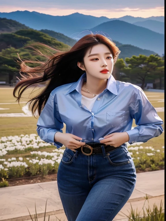 หญิงอาราฟเฟ่Wear a white shirt.กระโปรงลายสก็อตโพสท่าถ่ายรูป, Good quality white shirt, Wear a white shirt., Heonhwa Cho, korean woman, Sakimi-chan, gorgeous young korean woman, beautiful south korean woman, Wear a white button-up shirt., wearing a white shirt, Jae Yeon Nam, Nod, beautiful young korean woman, Korean girl