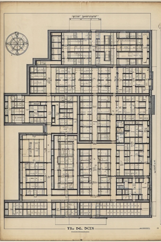 Make the architectural plan of the Doge's Palace, listing the names of the environments