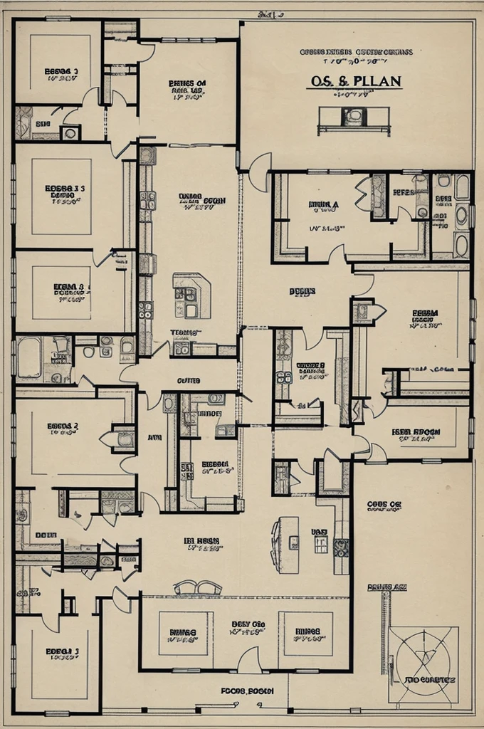 Architectural plan of the Doge's Palace