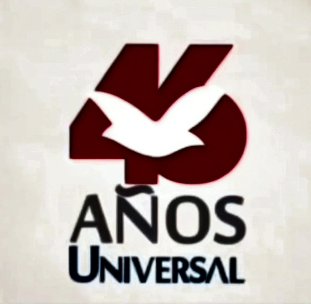 Modify the image to say 47 years Universal exactly as it is in this image 
