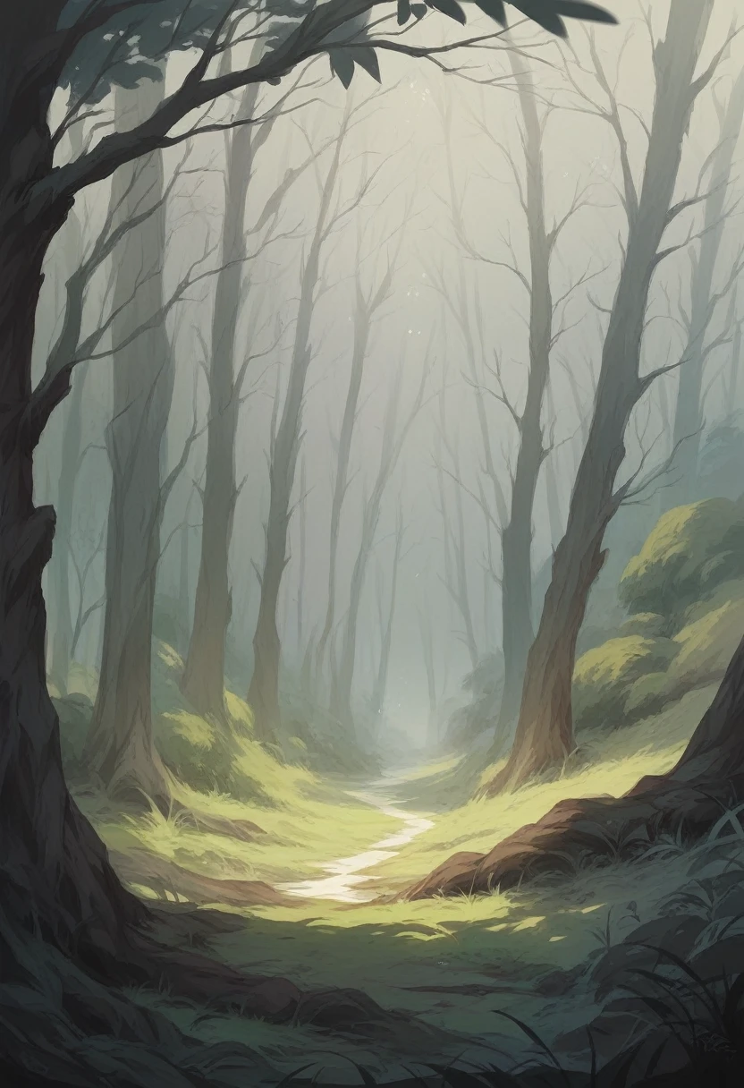 forest in the style of Oleg Oprisco, video, focus on a tree, soft, muted tones, close up, --ar 36:55 --stylize 750 --v 6