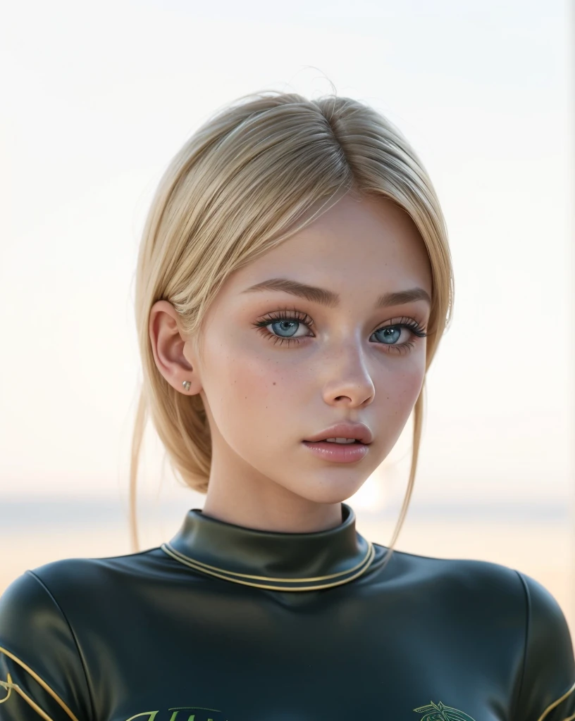 (Beautiful Blonde  girl, Loren Gray, Sophie Mudd, Sydney Sweeney, Katelynn),  (perfect lighting, detailed: 1.4), (hyper realistic), (unreal engine graphics)