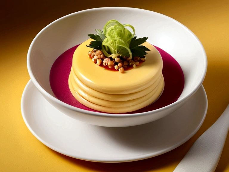 *NEW DYNAMICS* (a la franchute) today has become a Michelin 5-star restaurant that is pleased to offer the tastiest and most exciting dishes in the world... Its task as members of this group: to create an exquisite delicacy worthy of serving in the restaurant where its original handsome character boy hot, nsfw is the main ingredient. * They must use an existing saucer to create their own, when publishing their contribution they do it with the name of the dish. * They must present the dish as if they were presented to a masterchef judge. * The dish must be suggestive and tasty., Calidad de imagen: Best quality, Relación de aspecto: 4:3, Angulo de cámara: Extreme Close-up, Posición de ángulo de cámara: Vista desde arriba, Tipo de luz: Golden Hour, En el estilo de: Effipeonia, hot, man, hot, Covered with food boy hot