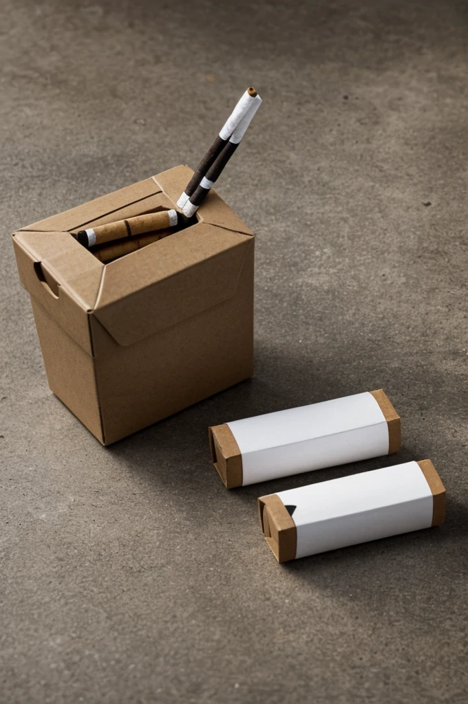 Créer moi un logo simple d’une entreprise qui lutte contre les megos de cigarettes