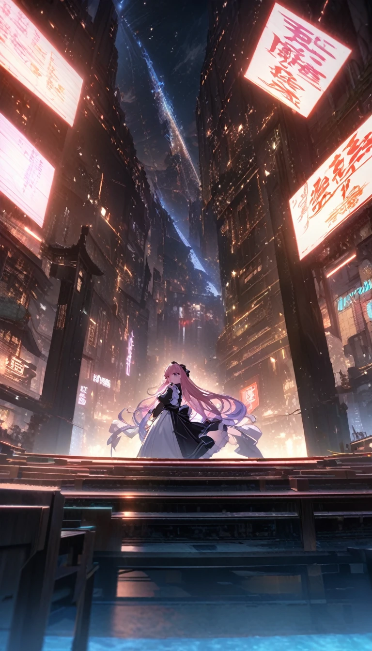 water着少女,Long Hair,純whiteの背景,Depth of written boundary,Low angle view,Calf Level View,Overclocked Renderer,Cinema Lighting,Ultra-fine,Very detailed,complicated,Cinematic Perspective,CG Art,,(Best image quality),(Hair is pink、Drill Twin、Maid clothes),(Master's Work),(Super detailed),(詳細なeyeの描写:1.0),(Lens flare:1.0),(Movie Posters:1.0),(Tarot Border:1.0),Portraitureは中央に配置されます,(close:1.0),(nagative space:0.8),(Negative space:1.6),(alone),(colorfulに浮かぶ {Wind|Water magic|ink|crystallizations|ice|fire|inflammation|lightning|web|rock|sand|particle|光のfire花|Blood}:1.0),(colorfulなものが多い {Soap bubble|cloud|Thorn|spike|Grapevine|current|spiral|barely|wing|Tattoo|Cube|octahedron}:1.0),(floating {red|green|green|Aqua|purple|yellow|black|white|gray|Pink|orange|lime} {ribbon|Fater|particle|blade|water滴|Snow Flower|soft ball}:1.0),({crystallization|ice|fire|inflammation|Wind|water|Earth|stone|space|musical|Sonic|Vortex} {magic|wing}:1.0), ({Ray Tracing,Shine|Speckled sunlight,light,Caustics|night,Black Theme|mysterious,Creepy|easy going,pastel}:1.2), ({colorful|Sparkling|Multicolor}:1.0),(Beautiful sparkle:1.0),({Leaning forward|Lean back|Tilt to the side|}:1.2),{(smile:1.0)|(False Smile:1.0)|(Stern expression:1.0)},({small|small||lips,eyelash}:1.0),{(Open your mouth:1.0)|(Mouth closed:1.0)|},({eyelash|eye shadow||}),{片eyeを閉じて|||},(),({From below|From above|From the side From the side|From behind|Face-to-face viewer}:1.3),(Hello:1.3),(Tilt your head:1.0),(Dynamic pose:1.1),,({red|green|green|Aqua|purple|yellow|black|white|gray|Pink|orange|lime} {armor|dress|Collared shirt|suit|Costume}:1.0),({formal|army|Techwear|Urban style|casual,casual clothes|Fantasy,Magister|wild,Tribe|sf,Futuristic}),({Checked skirt|Layered skirt|Fluffy dresses|tights|pants|Shorts}),({red|green|green|Aqua|purple|yellow|black|white|gray|Pink|orange|lime} {eye|eye|student}:1.4),,,,{Length jacket|Blazer jacket|Cape|sweater|tie||},{(Floating Cape:1.0),|}({Fox Ears, Fox Girl|吸Blood鬼, Bat Wings|Pointed Ears,(Fairy:0.5)||}:1.1),({Abstract background|city,Skyscraper|forest,garden|city|shrine|cave,underground|Swamp|lake|winter|Alien planets|}:1.4),({indoor,internal|屋outside,outside}:1.1),,({Sitting|flight|Jump|lay|Are standing|Are standing on one leg}:1.1),({Skin of color|white skin|green skin|greenwhiteい肌|By thing|Shiny skin|blackい肌||}:1.1),({Full Body Lesbian|Upper Body|Portraiture|}:1.25),{tooth, 皮のtooth|Tongue Stock|Frowning|lipsを噛む|Thinking|||||}, {虚ろなeye| student in symbol shapes, Heart-shaped student| Slit pupil, + +|||||}, (pink hair, twin tails twin drill, show your forehead, blue eyes, White frilled white headband, slanted eyes, smile, long sideburns, curled bangs, neck ribbon, Forehead, amount),
