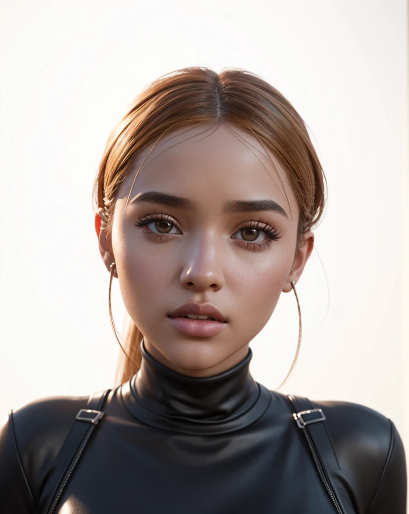 (Beautiful  girl, Sasha Calle, Becky G, KIKI Layne, Kylie Jenner, maitreyi ramakrishnan),  (perfect lighting, detailed: 1.4), (hyper realistic), (unreal engine graphics)