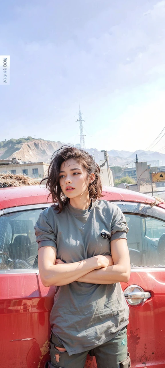 (1girl:1.3), solo,__body-parts__, official art, unity 8k wallpaper, ultra detailed, beautiful and aesthetic, beautiful, masterpiece, best quality, RAW, masterpiece, super fine photo,, best quality, super high Resolution, photorealistic, sunlight, full body portrait, stunningly beautiful,, dynamic pose, delicate face, vibrant eyes, (side view), she is wearing a futuristic Iron Man mech, red and gold, Highly detailed abandoned warehouse background, detailed face, detailed complex busy background, messy, gorgeous, milky, high detailed skin, realistic skin details, visible pores, sharp focus, volumetric fog, 8k uhd, dslr camera, High quality, film grain, fair skin, photorealism, lomography, sprawling metropolis in a futuristic dystopia, view from below, translucent