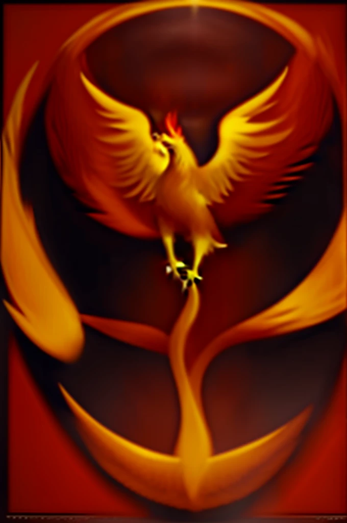 Create a design featuring a phoenix surrounded by various business symbols like a handshake and puzzle pieces, with the words "PHOENIX PARTNER" integrated stylishly.