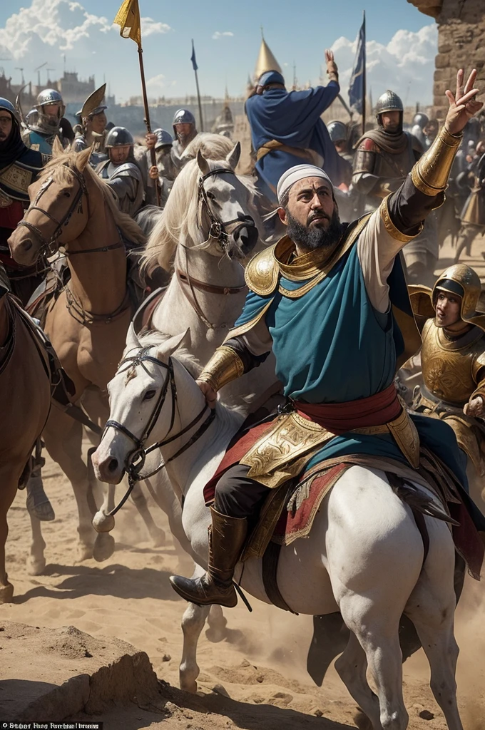 In the 11th century, The Christian world and the Muslim world were in constant conflict. The First Crusade, started in 1095 by Pope Urban II, It was a response to the Byzantine Empire&#39;s call for help and an attempt to recapture Jerusalem., the holy city, of Muslim control.